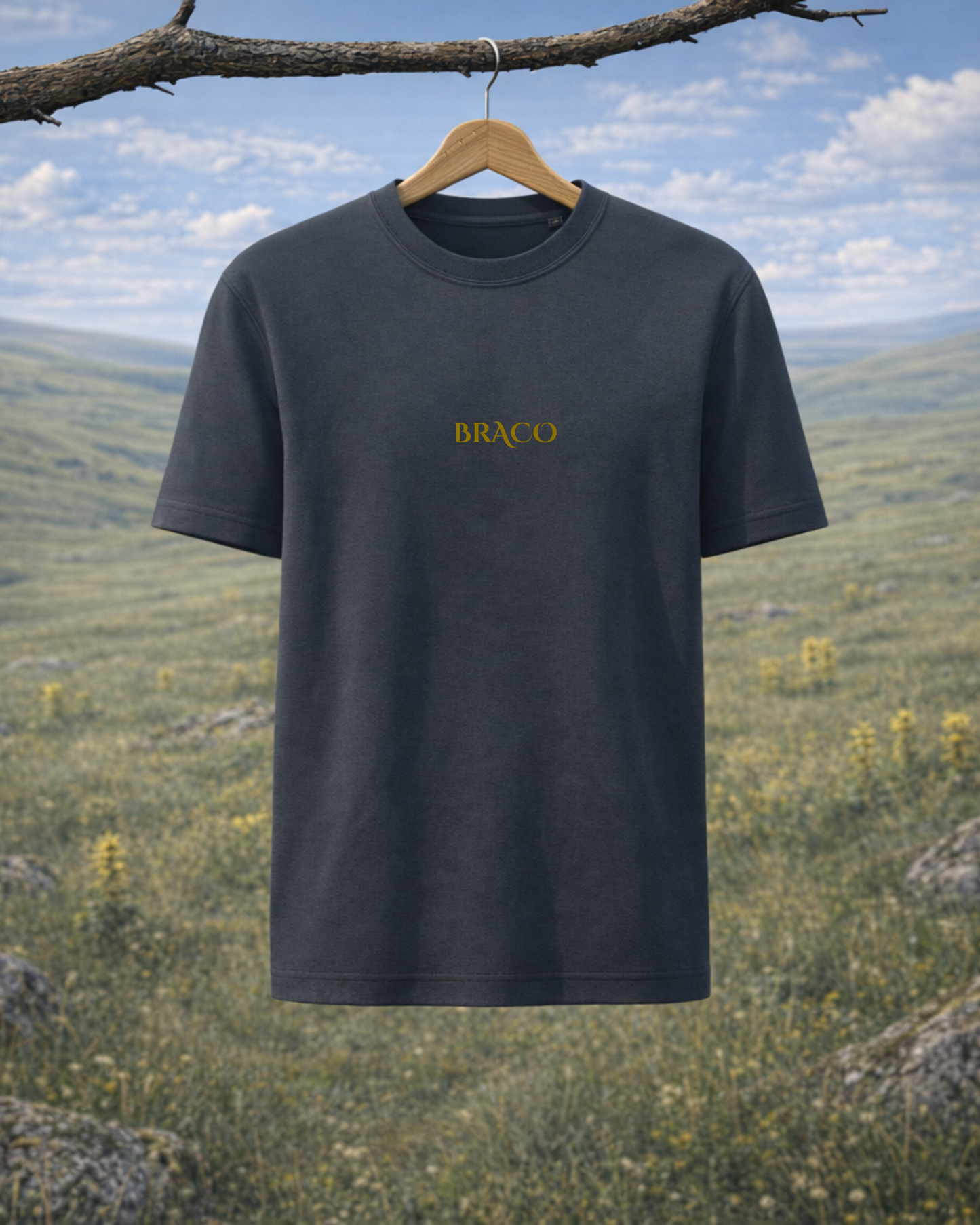 T-shirt gentiane